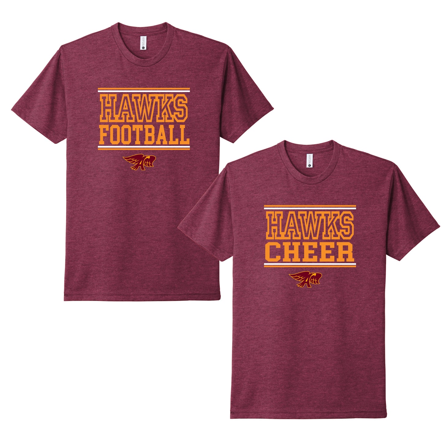 Adult -  (Pick your Sport & Pick Shirt Style) - Ankeny Hawks Collection