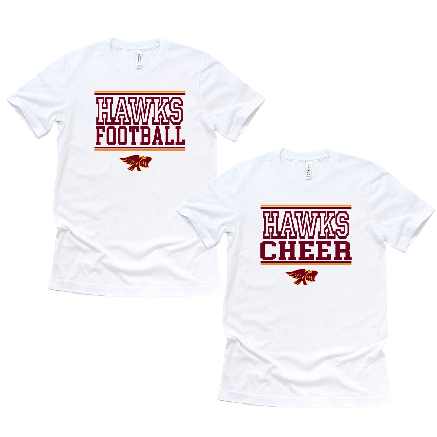 Adult -  (Pick your Sport & Pick Shirt Style) - Ankeny Hawks Collection