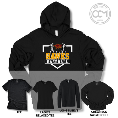 Adult - Multiple Styles (Ankeny Hawks Baseball Collection)
