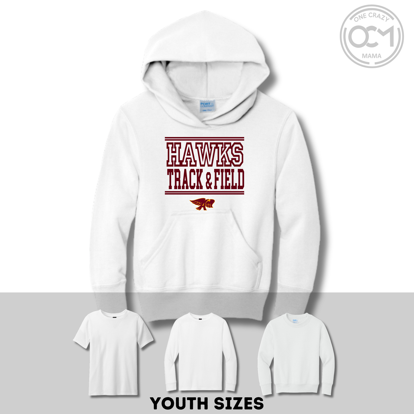 Youth - Multiple Styles (Ankeny Hawks Track & Field)