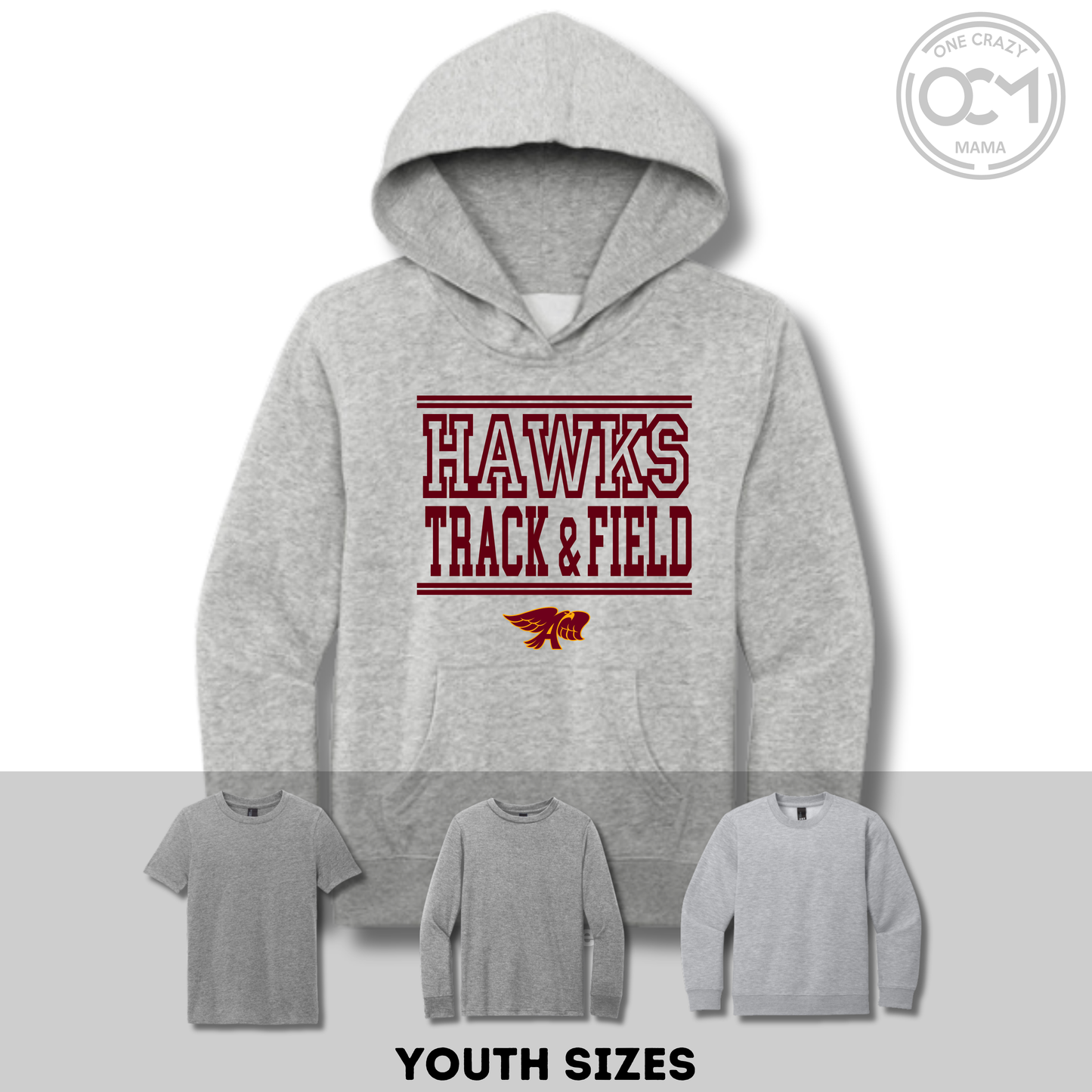 Youth - Multiple Styles (Ankeny Hawks Track & Field)