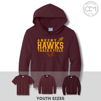 Youth - Multiple Styles (Ankeny Hawks Track & Field)