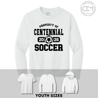 Youth - Multiple Apparel Options (Centennial Jaguars Soccer)