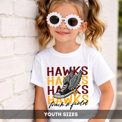 Youth - Multiple Apparel Options (Ankeny Hawks Track & Field)