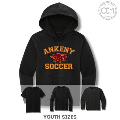 Youth - Multiple Apparel Options (Ankeny Hawks Soccer)