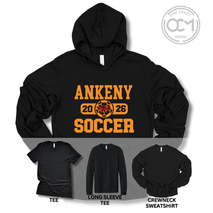 Adult - Multiple Apparel Options  (Ankeny Hawks Soccer)