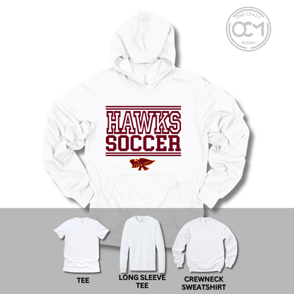 Adult - Multiple Apparel Options  (Ankeny Hawks Soccer)