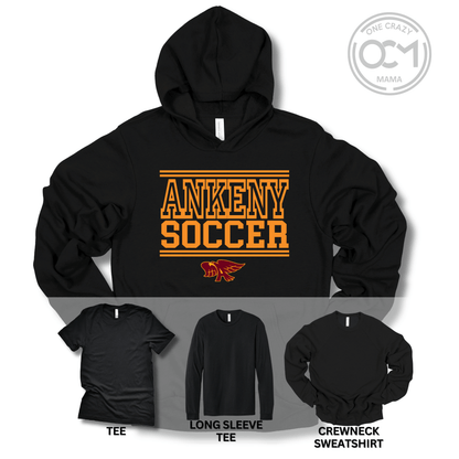 Adult - Multiple Apparel Options  (Ankeny Hawks Soccer)
