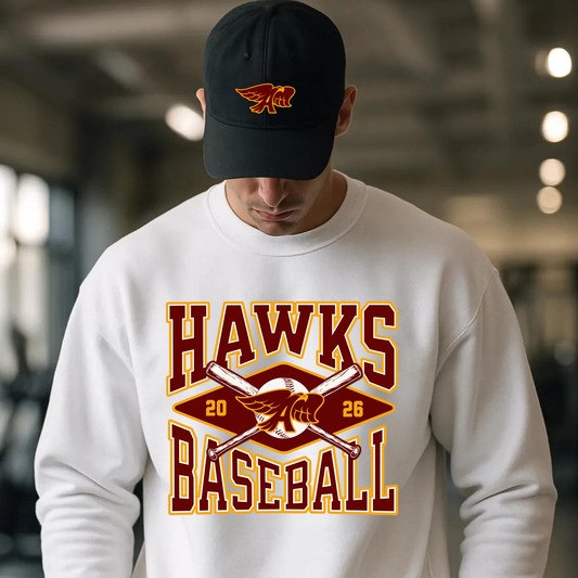 Adult - Multiple Apparel Options (Ankeny Hawks Baseball)