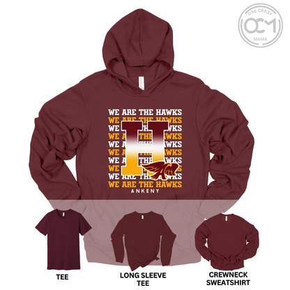 Adult - Multiple Apparel Options (Ankeny Hawks Collection)