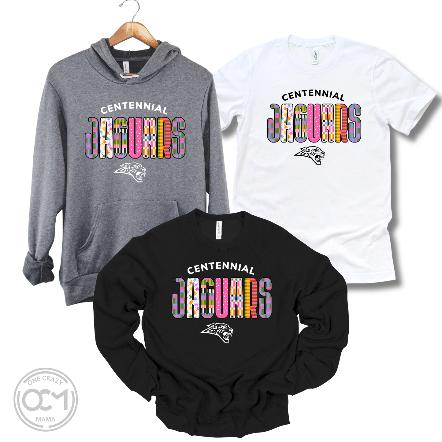 Adult & Ladies -Multiple Apparel Options (Centennial Jaguars Collection)