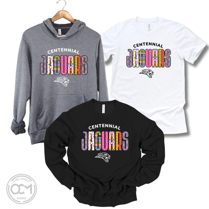 Adult & Ladies -Multiple Apparel Options (Centennial Jaguars Collection)