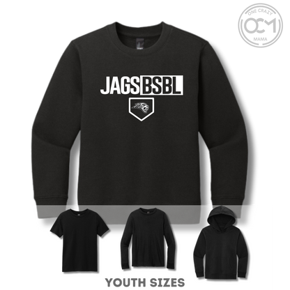 Youth - Multiple Apparel Options (Centennial Jaguars Baseball)
