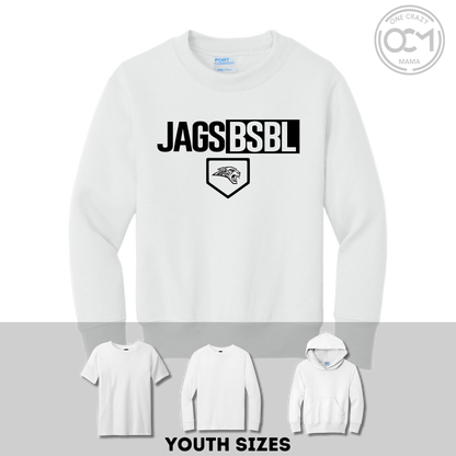 Youth - Multiple Apparel Options (Centennial Jaguars Baseball)