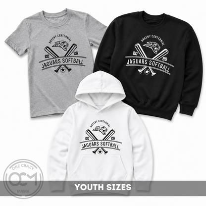 Youth - Multiple Apparel Options (Centennial Softball Collection)