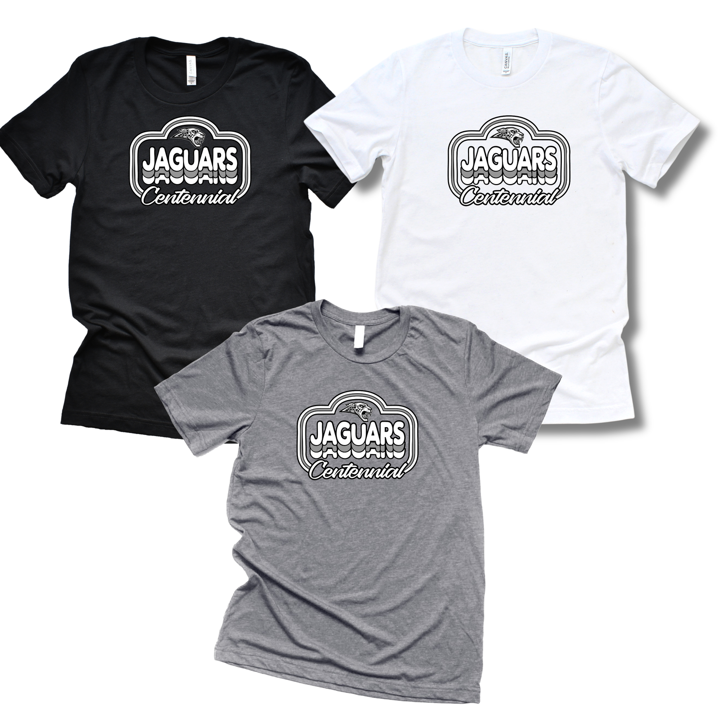 Adult & Youth - Bella + Canvas- Unisex Tee (Centennial Jaguar Collection)