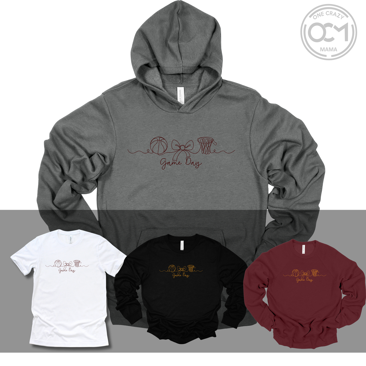 Adult - Bella+Canvas Apparel (Basketball Collection)