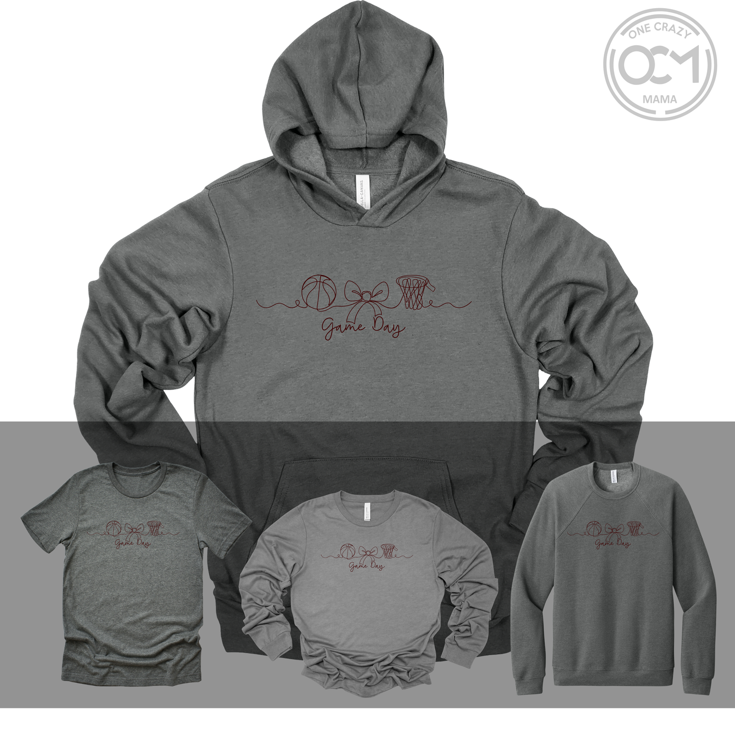 Adult - Bella+Canvas Apparel (Basketball Collection)