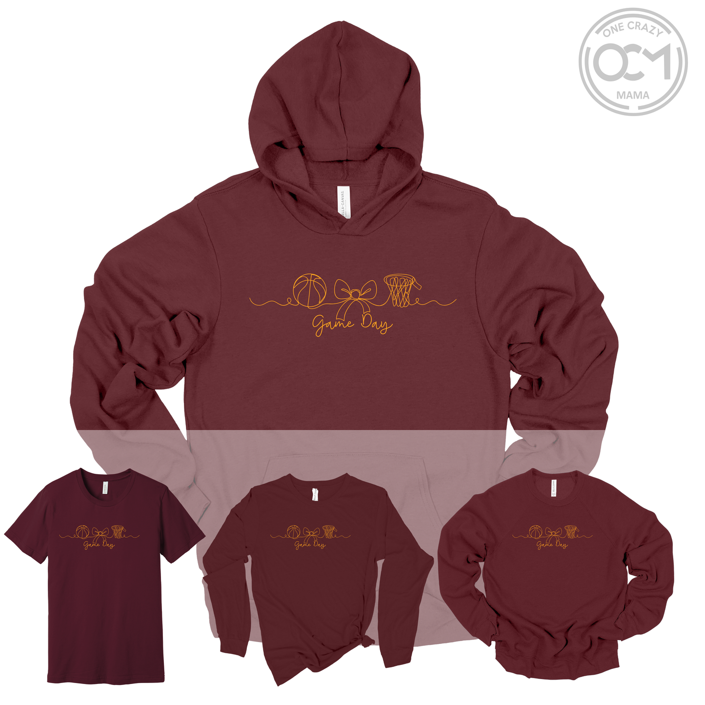 Adult - Bella+Canvas Apparel (Basketball Collection)