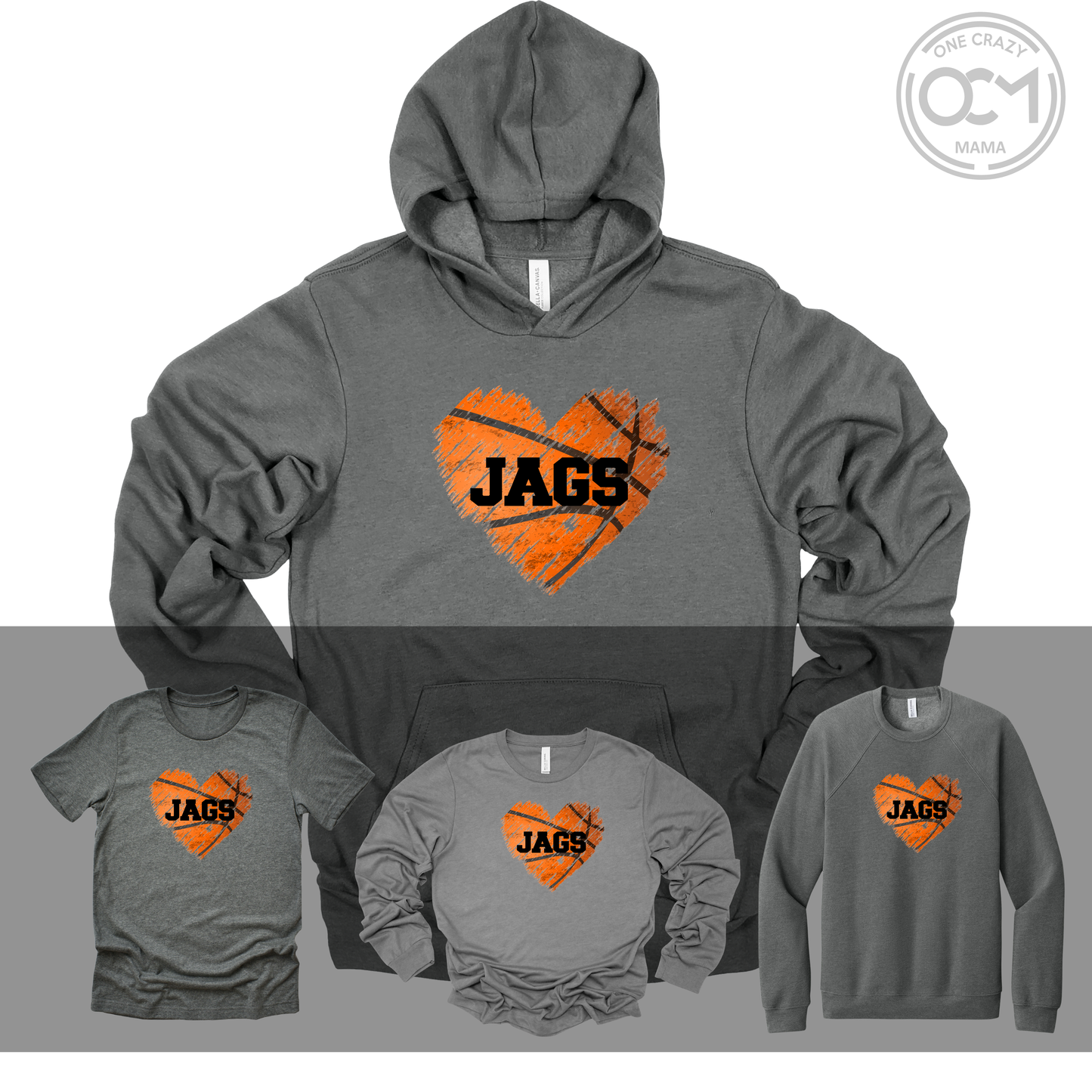 Adult & Youth - Bella+Canvas Apparel (Centennial Jaguar Basketball)