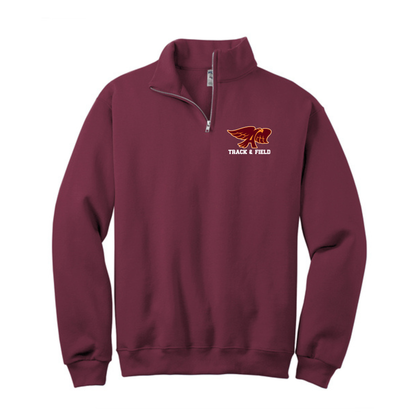 Adult - 1/4 Zip Sweatshirt (Ankeny Hawks Track & Field)