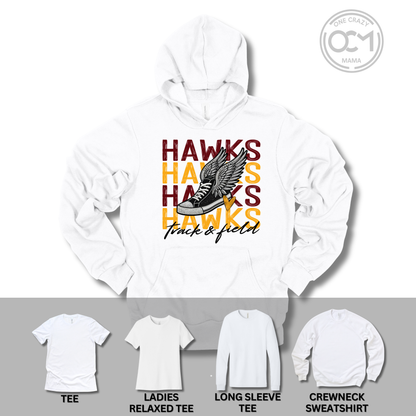 Adult - Multiple Apparel Options (Ankeny Hawks Track & Field)
