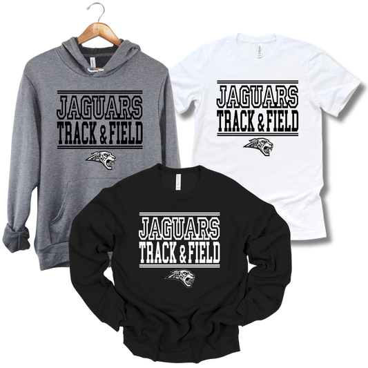 Adult - Multiple Apparel Options (Centennial Jaguars Track & Field)