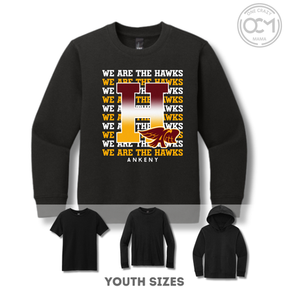Youth - Multiple Apparel Options (Ankeny Hawks Collection)