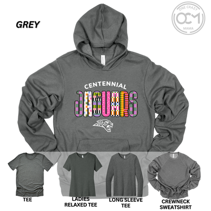 Adult & Ladies -Multiple Apparel Options (Centennial Jaguars Collection)