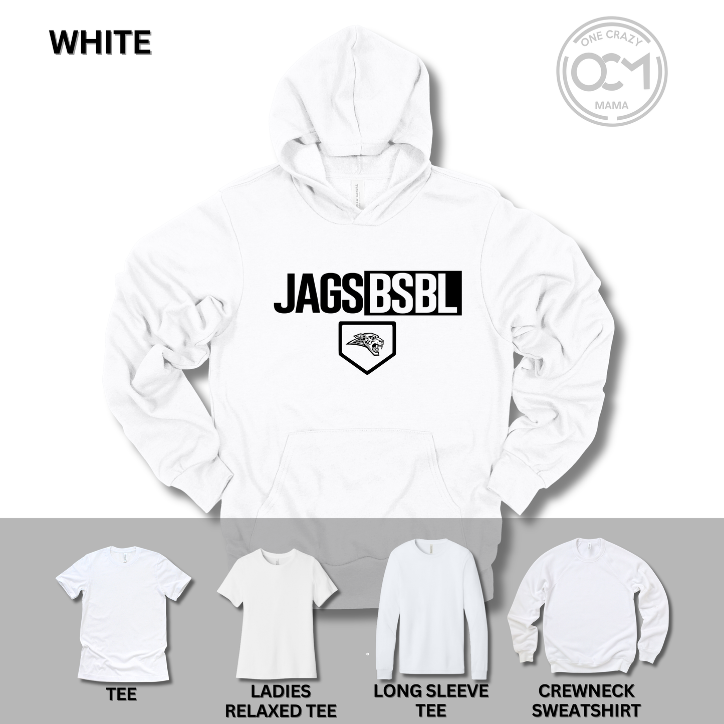Adult & Ladies - Multiple Styles (Centennial Jaguar Baseball)