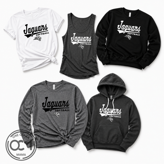 Adult & Ladies - Multiple Apparel Options (Centennial Jaguars Softball)