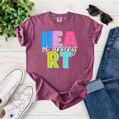 Comfort Colors - Heavyweight Tee (Heart of Ankeny)