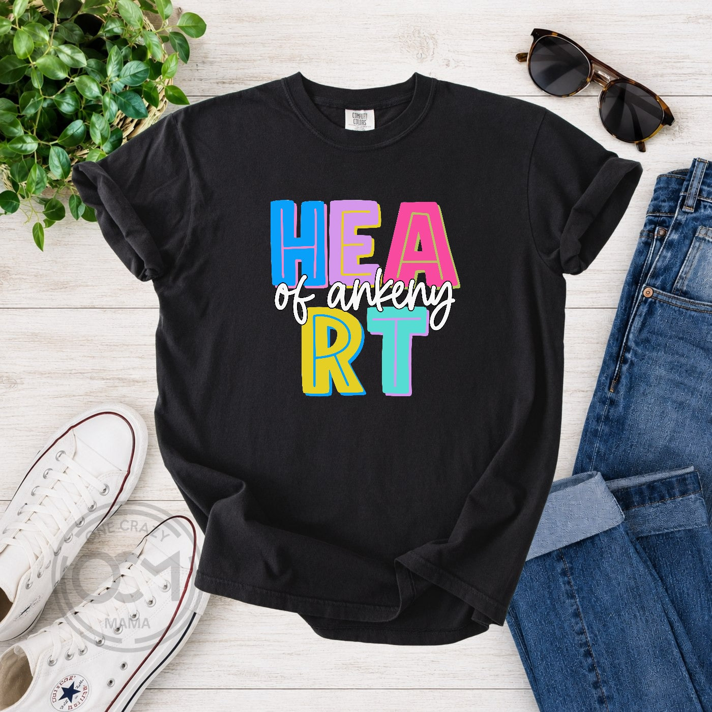 Comfort Colors - Heavyweight Tee (Heart of Ankeny)