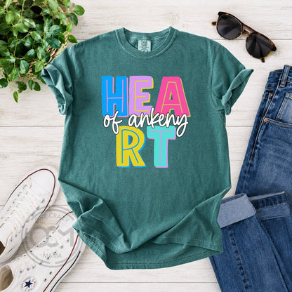 Comfort Colors - Heavyweight Tee (Heart of Ankeny)