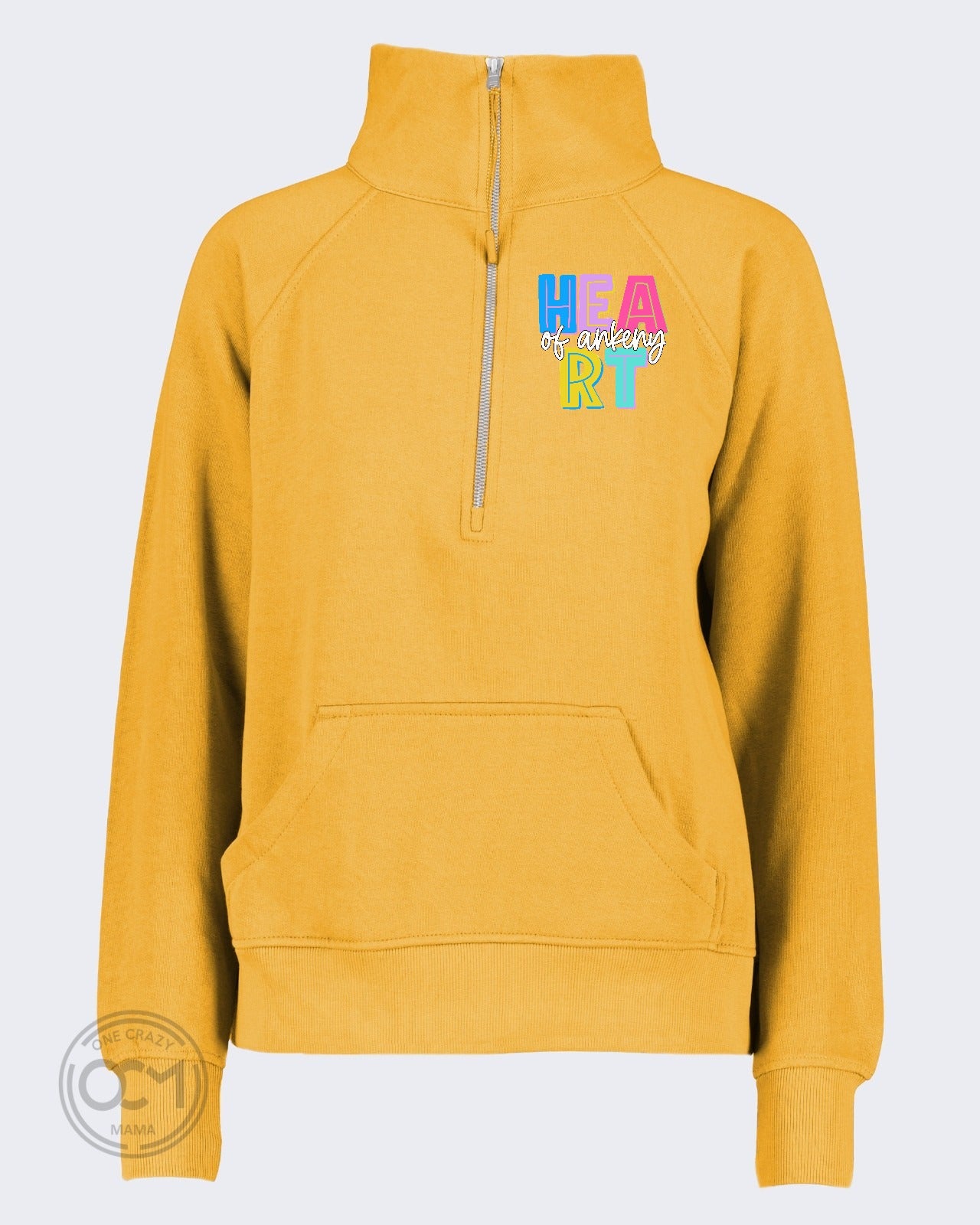 Enza - Ladies Half Zip Fleece (Heart of Ankeny)