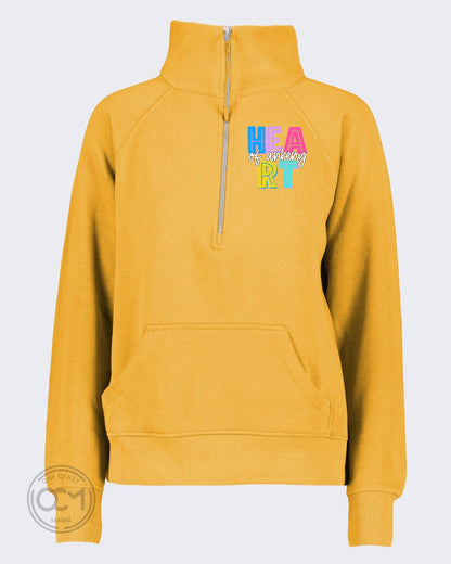 Enza - Ladies Half Zip Fleece (Heart of Ankeny)