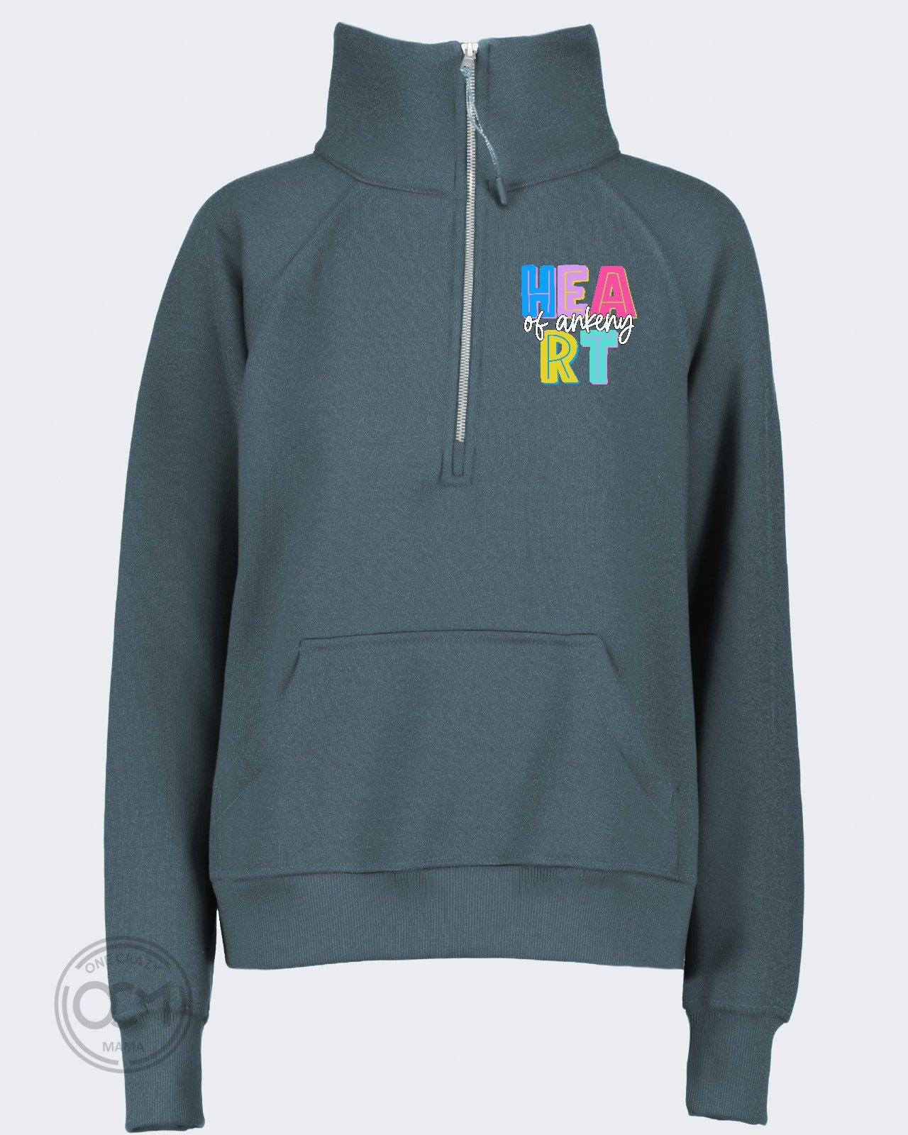 Enza - Ladies Half Zip Fleece (Heart of Ankeny)