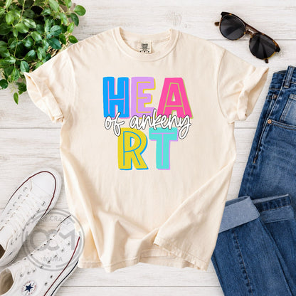 Comfort Colors - Heavyweight Tee (Heart of Ankeny)