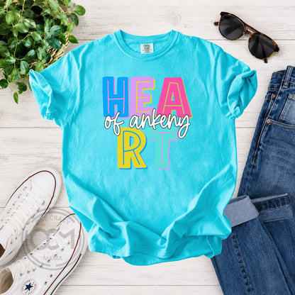 Comfort Colors - Heavyweight Tee (Heart of Ankeny)