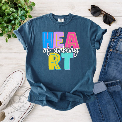 Comfort Colors - Heavyweight Tee (Heart of Ankeny)