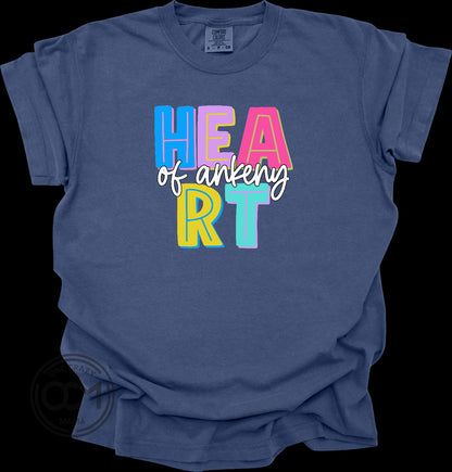 Comfort Colors - Heavyweight Tee (Heart of Ankeny)