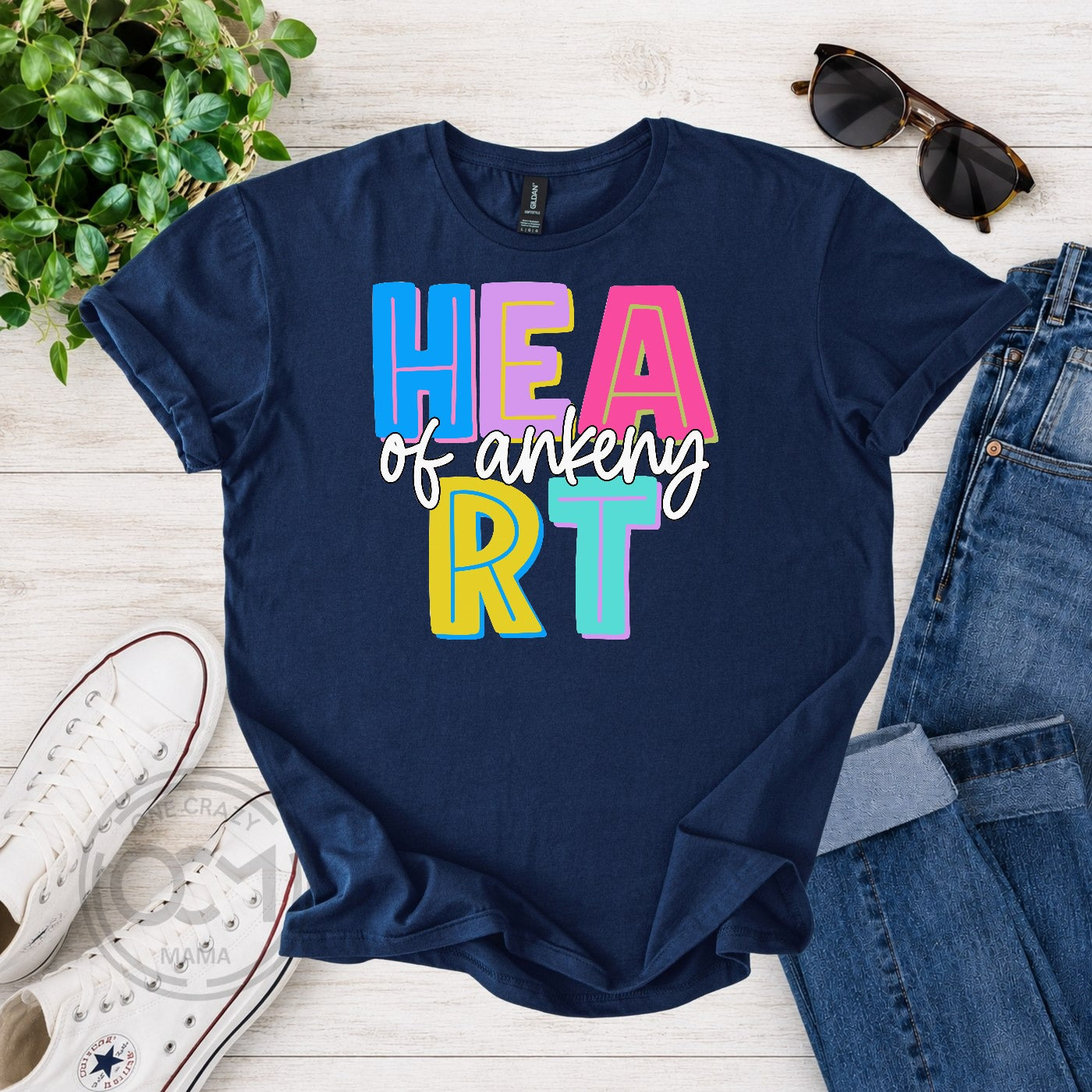 Comfort Colors - Heavyweight Tee (Heart of Ankeny)