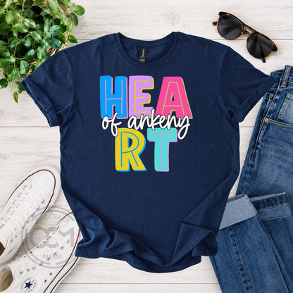 Comfort Colors - Heavyweight Tee (Heart of Ankeny)