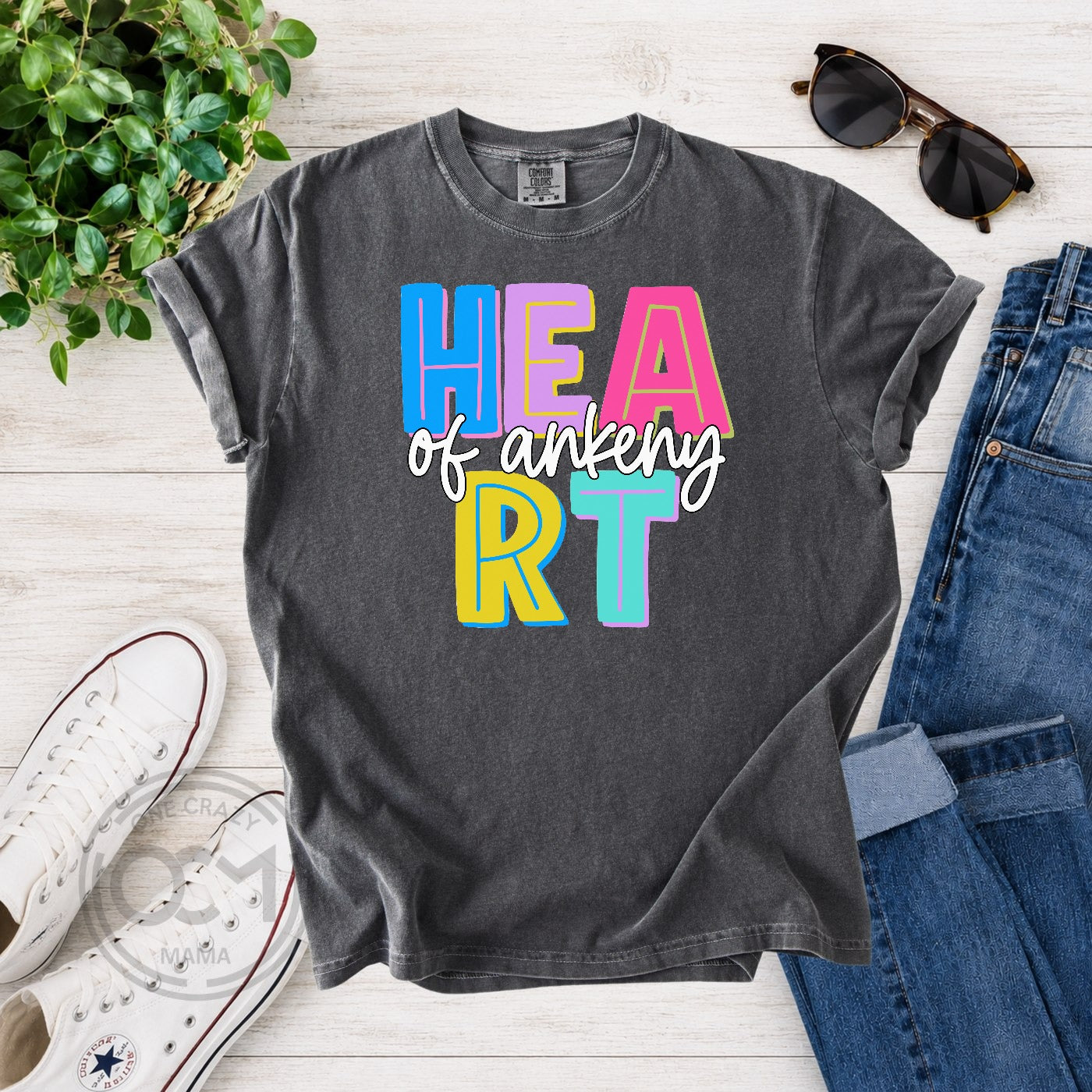 Comfort Colors - Heavyweight Tee (Heart of Ankeny)