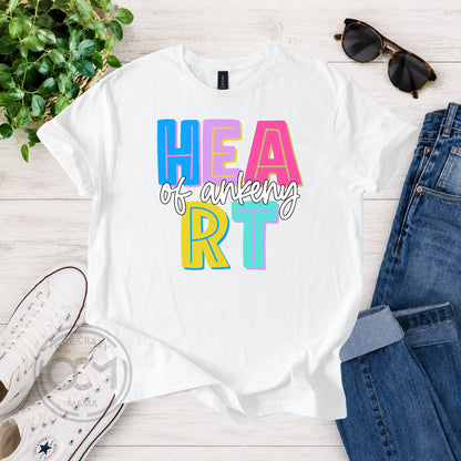 Comfort Colors - Heavyweight Tee (Heart of Ankeny)