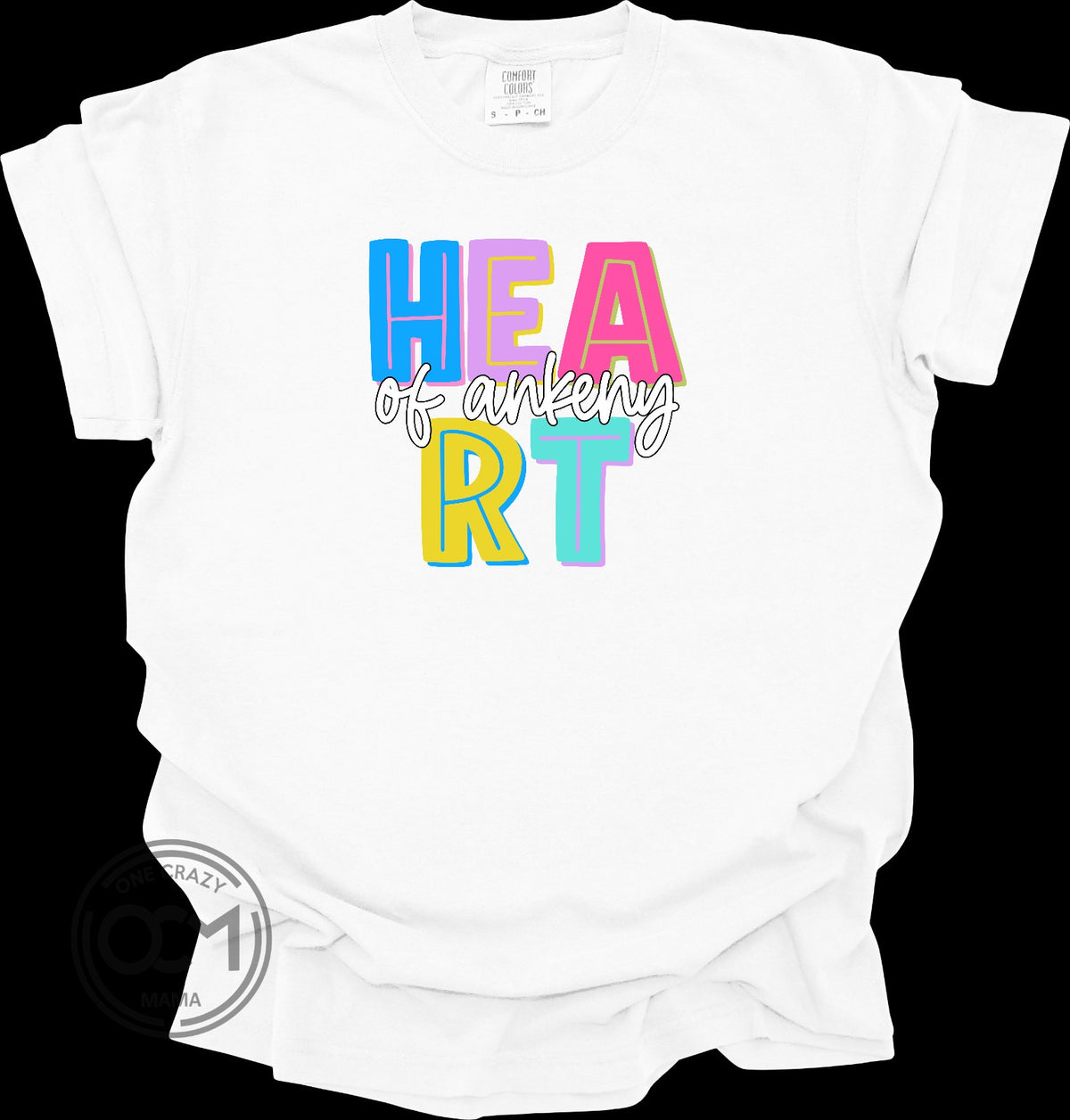 Comfort Colors - Heavyweight Tee (Heart of Ankeny)