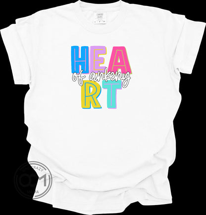 Comfort Colors - Heavyweight Tee (Heart of Ankeny)