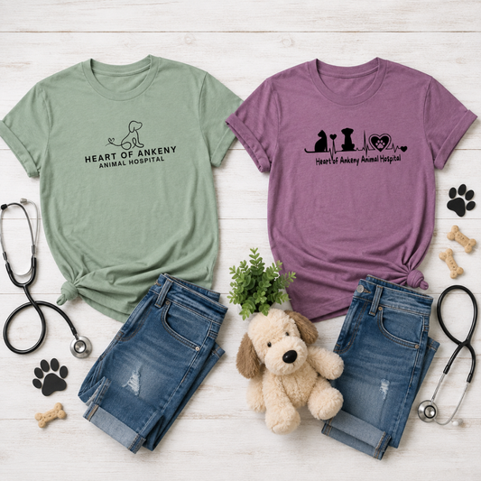 Comfort Colors - Heavyweight Tee (Heart of Ankeny)