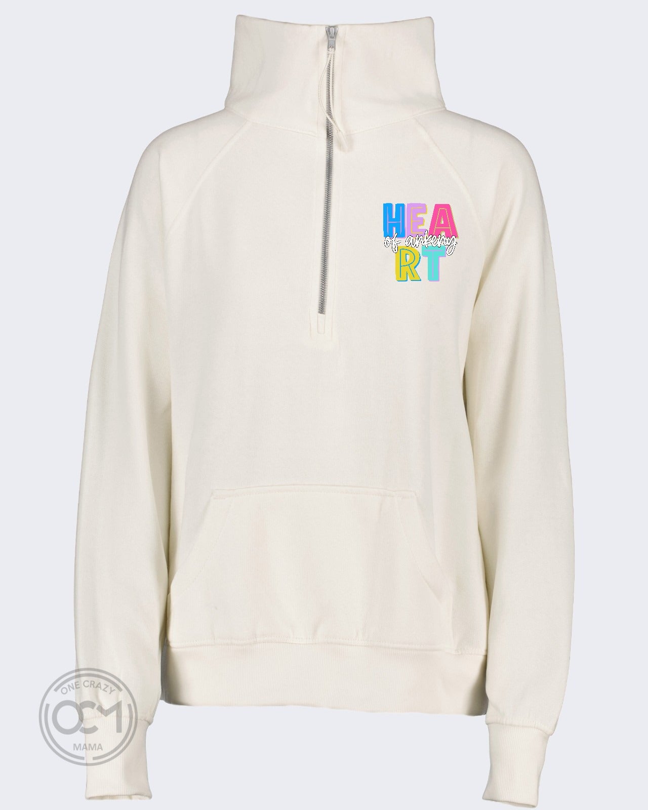 Enza - Ladies Half Zip Fleece (Heart of Ankeny)