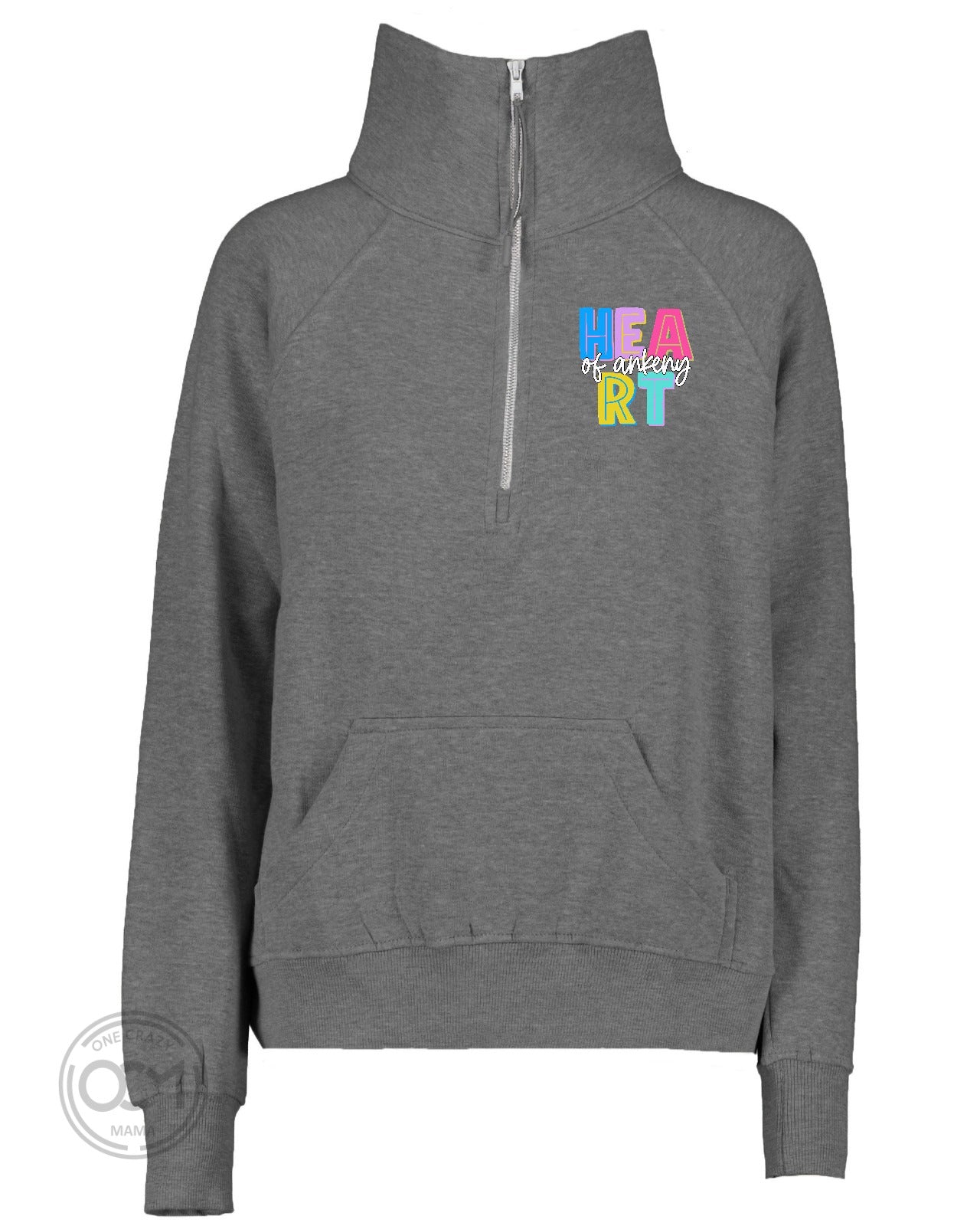 Enza - Ladies Half Zip Fleece (Heart of Ankeny)